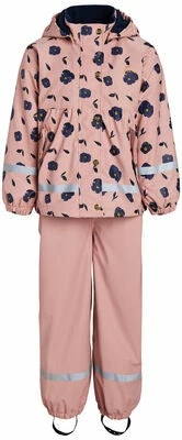 Petite Chérie Atelier Petite Chérie Amira Fodrat Regnsett, Flowers Pink