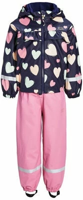 Petite Chérie Atelier Petite Chérie Aline Fôret Regnsett, Hearts Navy