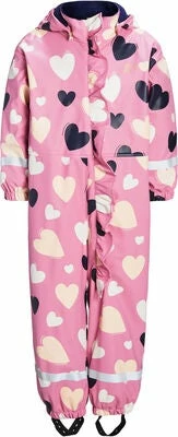 Petite Chérie Atelier Petite Chérie Ally Regndress, Hearts Cerise