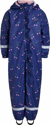 Petite Chérie Atelier Petite Chérie Ally Fôret Regndress, Cherry Blue