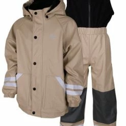 Lindberg Fagerhult Lined Rain Set, Potato