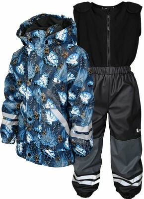 Lindberg Nordskog Fôret Regnsett, Dark Blue