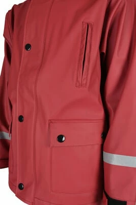 Lindberg Regnsjö Regnjakke, Beet Red - Bilde 3