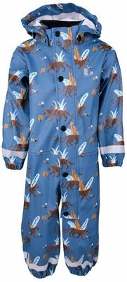 Lindberg Forshem Regndress, Blue/Brown