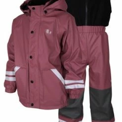 Lindberg Fagerhult Lined Rain Set, Dry Rose