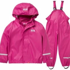 Helly Hansen K Bergen 2.0 Regnsett, Magenta 2.0