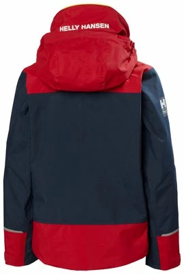 Helly Hansen JR Salt Port 2.0 Regnjakke, Navy - Bilde 2