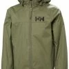 Helly Hansen JR Urban Regnjakke, Lav Green
