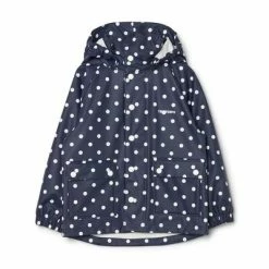 Tretorn Kids Wings Regnjakke, Navy Dot