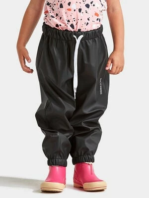 Didriksons Midjeman Regnbukse, Black - Bilde 4