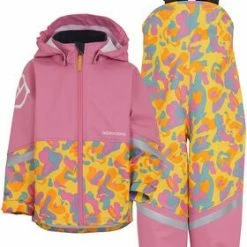 Didriksons Waterman Regnsett, Yellow Bubbels Print