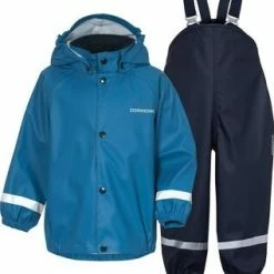 Didriksons Slaskeman Regnsett, Corn Blue