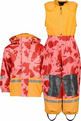 Didriksons Boardman Fôret Regnsett, Island Print Peach Rose