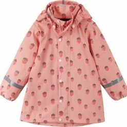 Reima Vatten Regnjakke, Peach Pink