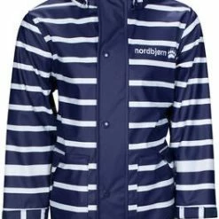 Nordbjørn Regnfrakk, Navy Stripe