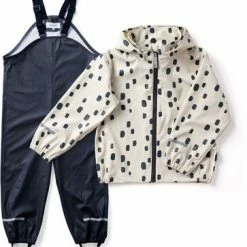 Virvel Dugga Regnsett, Beige