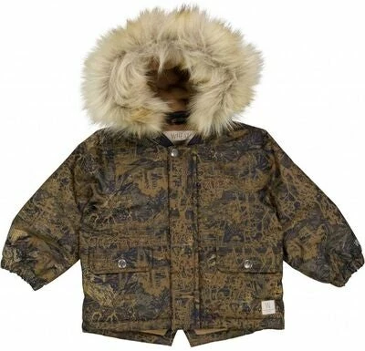 Wheat Lasse Regnjakke, Wood