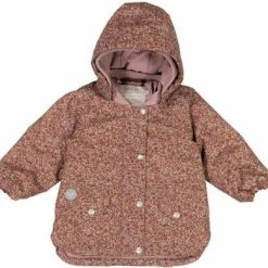 Wheat Elda Regnjakke, Wood Rose Flowers