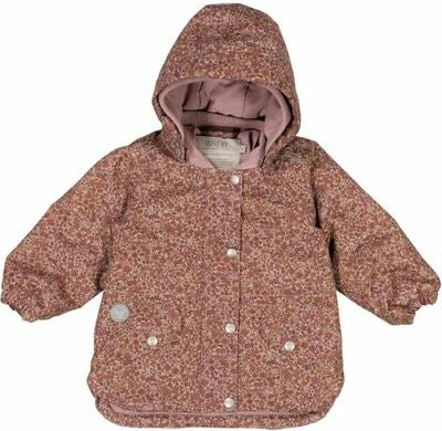 Wheat Elda Regnjakke, Wood Rose Flowers