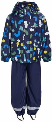 Nordbjørn Nordvik Fôret Regnsett, Peacoat