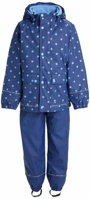 Nordbjørn Öckerö Fôret Regnsett, Polka Dots Blue Print,