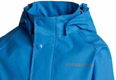 Nordbjørn Hälsö Unlined Regnsett, Azure Blue - Bilde 5