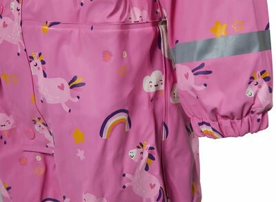 Nordbjørn Kattegatt Fôret Regndress, Happy Unicornday Wild Orchid - Bilde 4