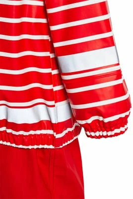 Nordbjørn Koster Regnsett, Color Stripe Fiery Red - Bilde 4