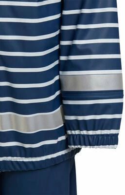 Nordbjørn Koster Regnsett, Color Stripe Insignia Blue - Bilde 3