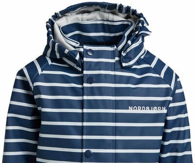 Nordbjørn Koster Regnsett, Color Stripe Insignia Blue - Bilde 4