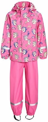 Nordbjørn Saltö Regnsett, Aurora Pink Unicornworld