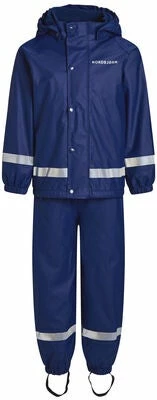 Nordbjørn Skagen Fôret Regnsett, Solid Blue Depths